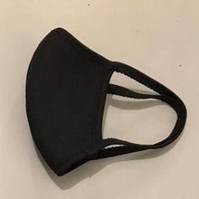 Load image into Gallery viewer, Black Neoprene Washable Face Mask With Antiviral Filter