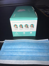Load image into Gallery viewer, Surgical Antiviral Disposable 3 Ply Face Mask - 50 Box