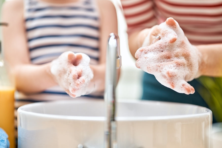 Washing your hand to protect against COVID19