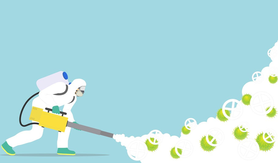 Disinfectant fogging machines to protect against COVID-19