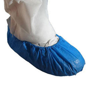 EPIC Blue Polypropylene Shoe Covers - Bulk Case of 300 Pieces