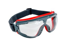 3M™ Solus™ 500 Goggles: Gray Frame, Clear Anti-Fog Lens