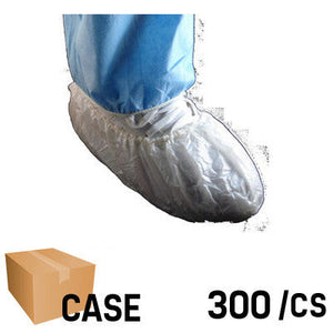 Bulk Case: EPIC Tall White PE Polylatex Shoe Covers