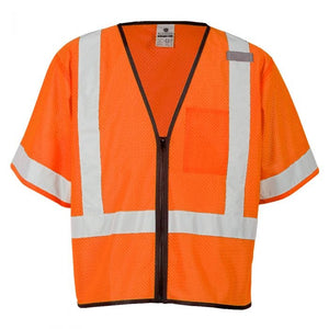 Kishigo Single Pocket Zipper Vest: Streamlined Convenience in Safety Gear