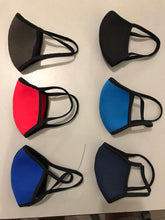 Load image into Gallery viewer, Royal Blue Neoprene Washable Face Mask With Antiviral Filter
