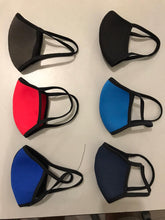 Load image into Gallery viewer, Red Neoprene Washable Face Mask With Antiviral Filter
